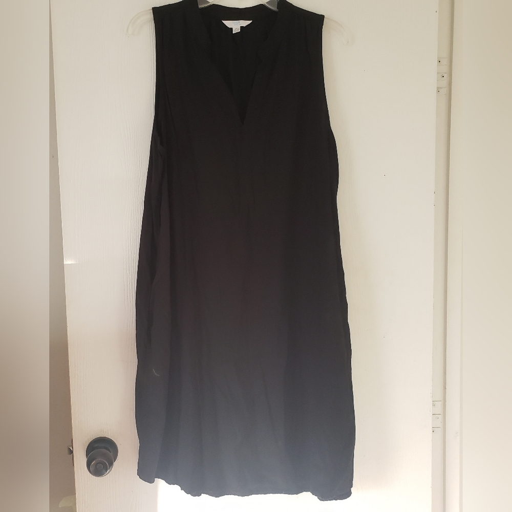 Time and Tru Ladies XL 16-18 Sleevless Midi Dress With Pockets